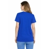 Damska koszulka T-shirt 100% miękka bawełna chabrowa roz. XS
